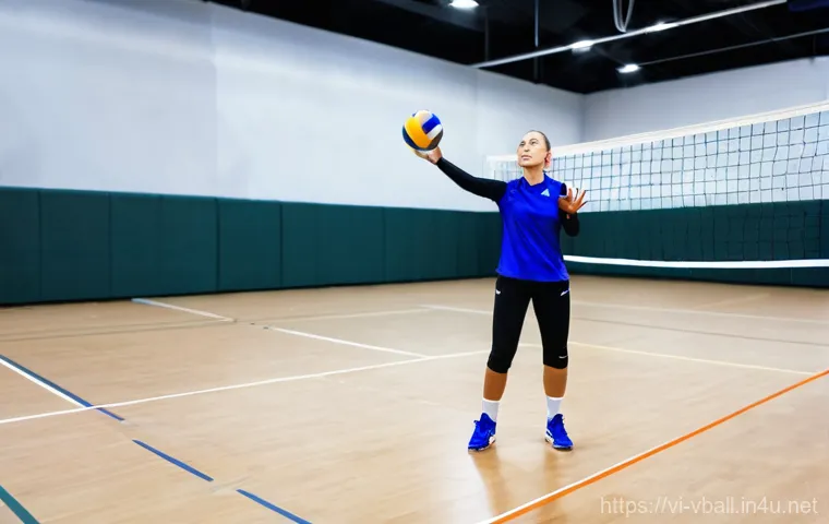 배구 경기에서의 효과적인 서브 - **Prompt:** An adult male volleyball player, wearing a complete, modest athletic volleyball uniform,... 배구 경기에서의 효과적인 서브 - **Prompt:** An adult male volleyball player, wearing a complete, modest athletic volleyball uniform,...